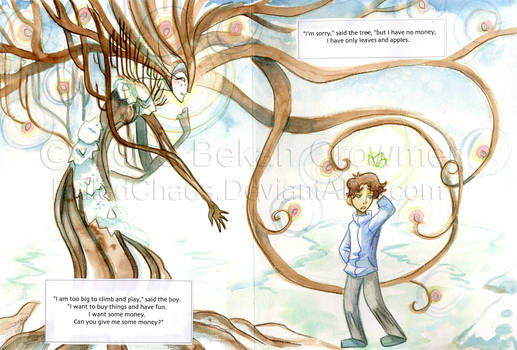 ColorSketch: The Giving Tree page 12-13