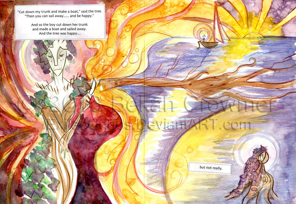 ColorSketch: The Giving Tree page 22-23