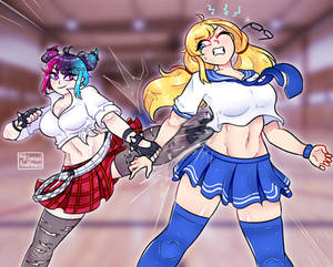 SCHOOL'S OUT! Pt.1 | R.Mika vs Juri Han
