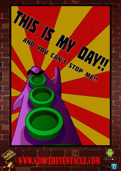 Day of the Tentacle promotional poster