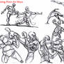 fighting poses for maya03
