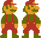 High Res 8bit Mario