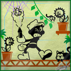 Game And Watch: Green House.