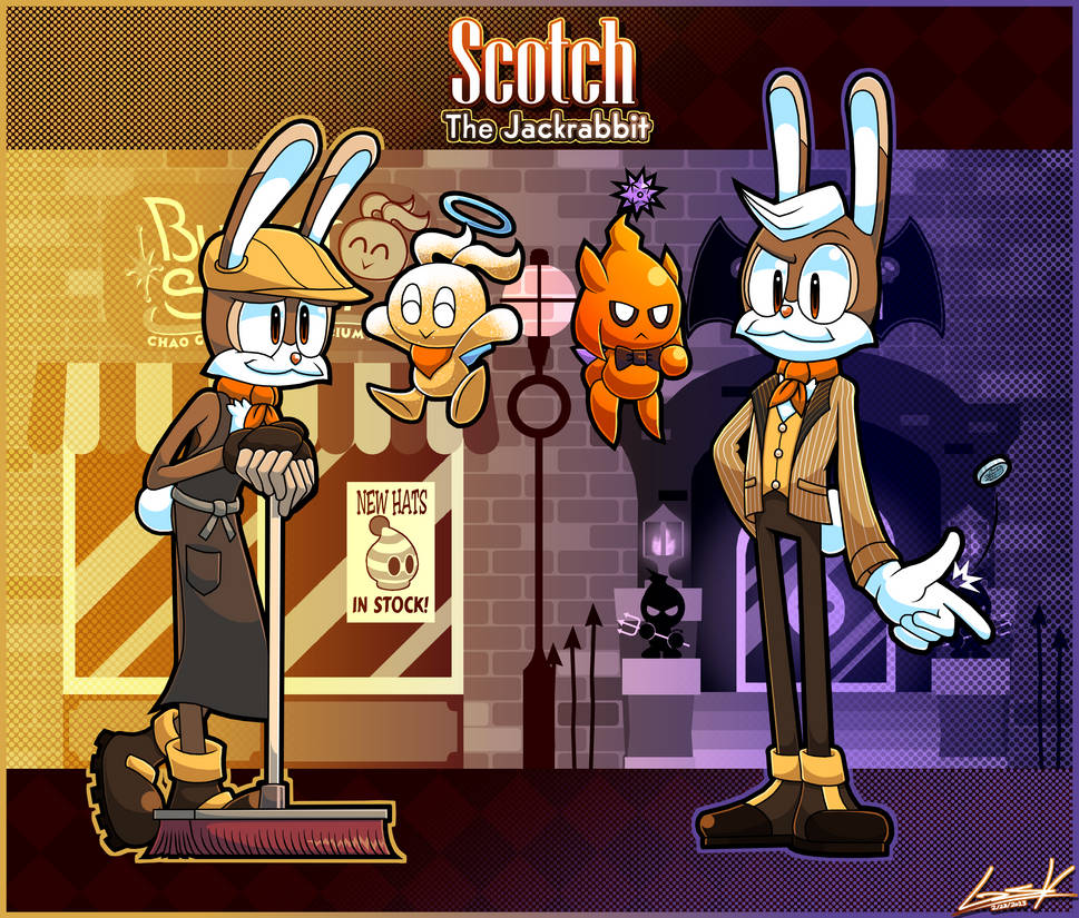 Original Character - Scotch the Jackrabbit. by GSVProductions on DeviantArt
