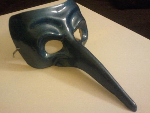 Teal Bird of Prey Mask by sapphiremasquerade on DeviantArt