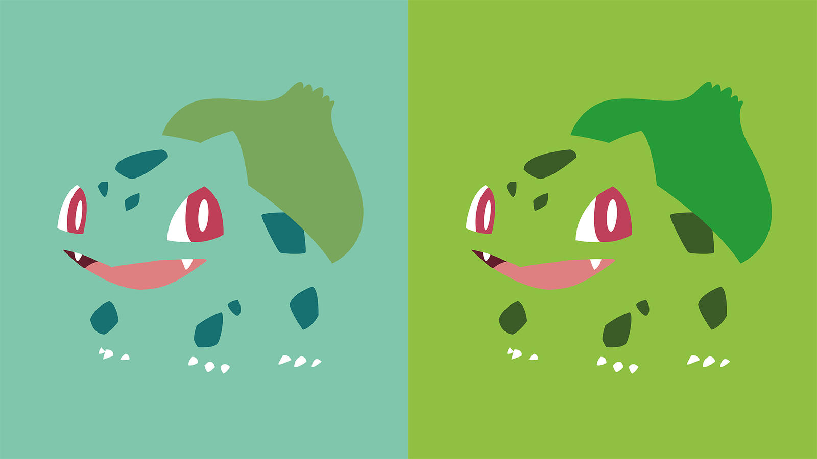 Bulbasaur Minimalist Wallpaper by AeolusDesign on DeviantArt