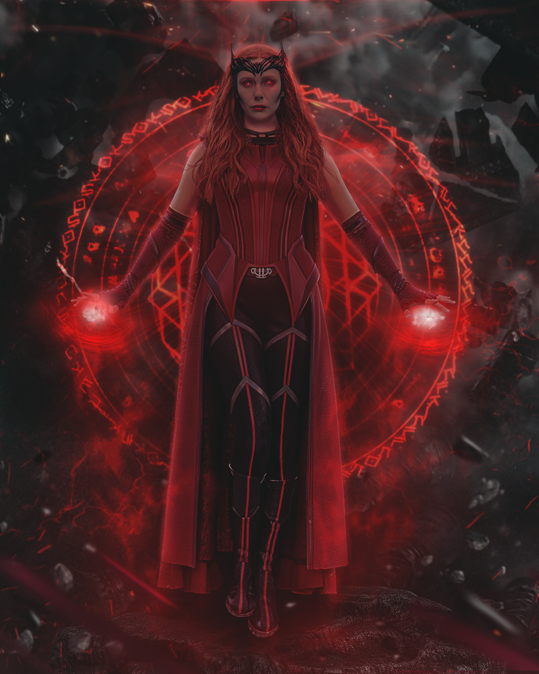 The Scarlet Witch by MizuriAU on DeviantArt