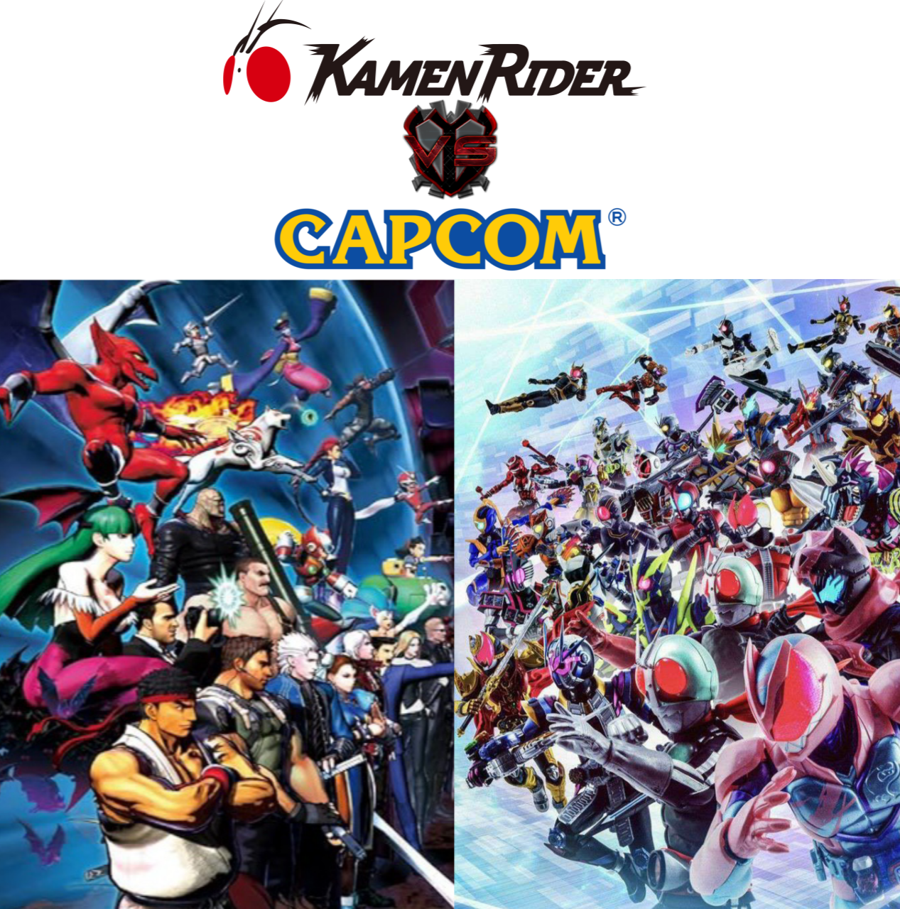 Kamen Rider VS Capcom V2 by KamenRiderZougo on DeviantArt