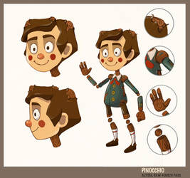 Pinocchio Character Design