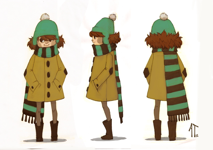 Character Turnaround by AlyssaTallent