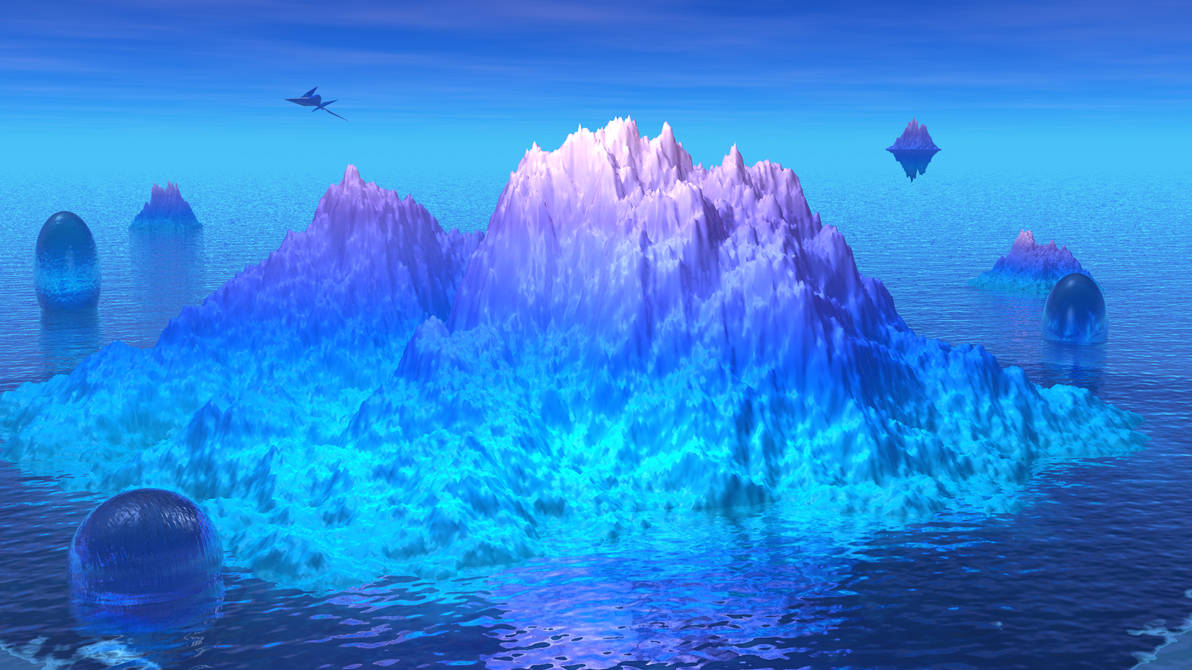 Ice Planet Map Model Ice Planet by sunlitspace542 on DeviantArt