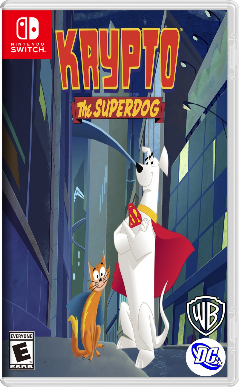 Krypto the Superdog - Nintendo Switch Game Cover by PereMarquette1225 ...
