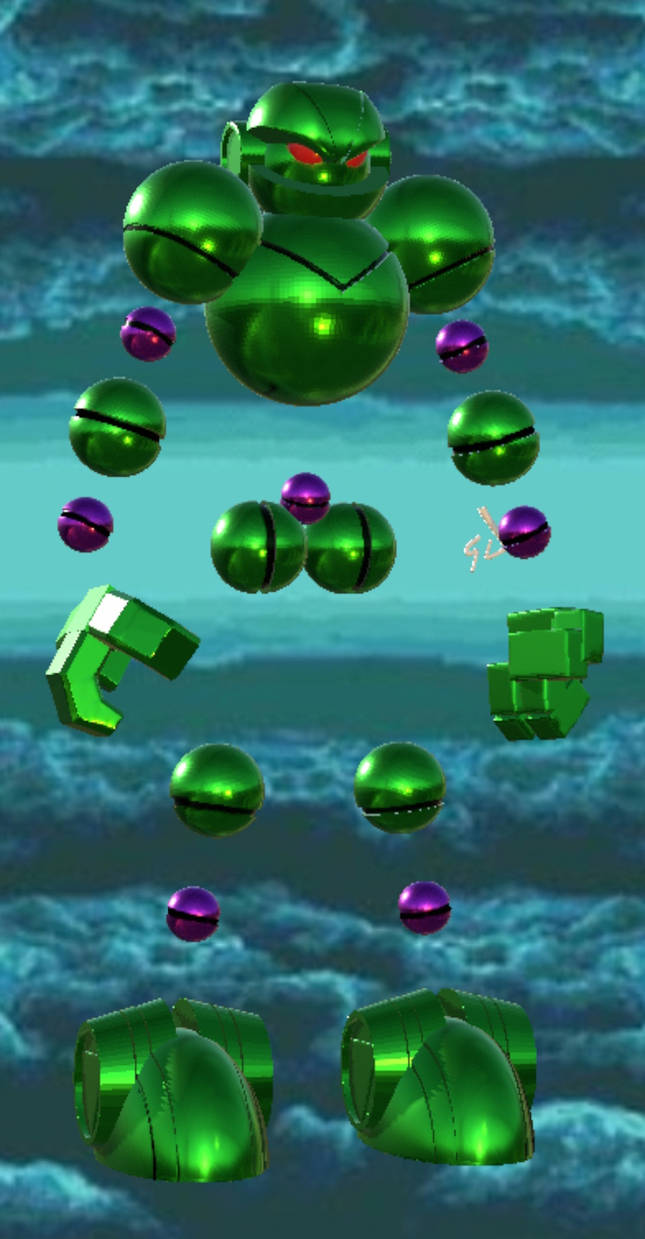 Vectorman 3d model by gldzx on DeviantArt