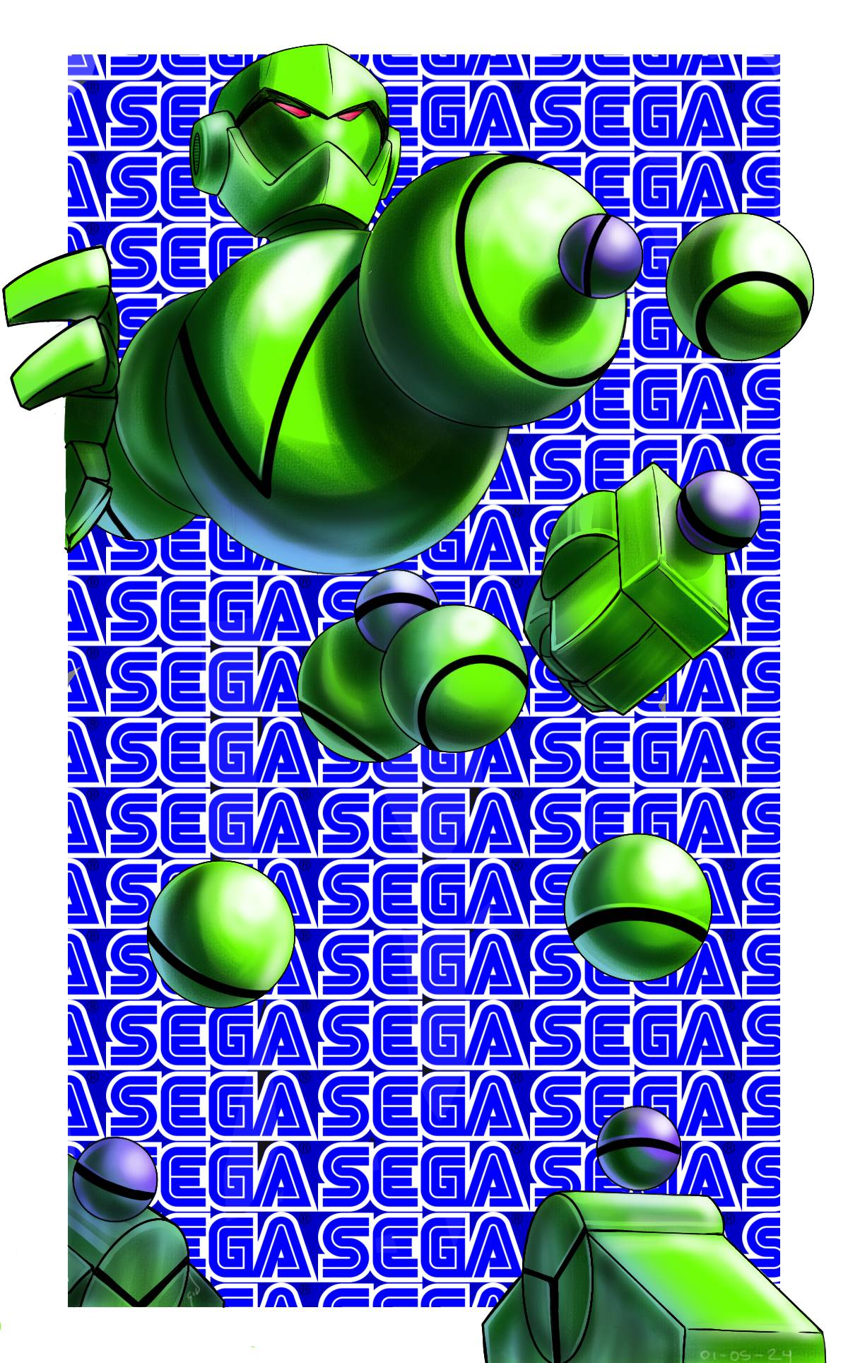 Vectorman by gldzx on DeviantArt