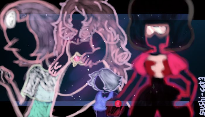 Steven Universe Fan Art-Also background