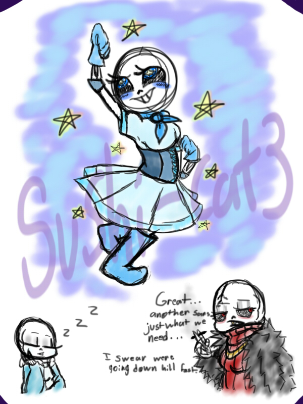 Ink Sans (Genderbent Comparison) by SuzieKuu13 on DeviantArt