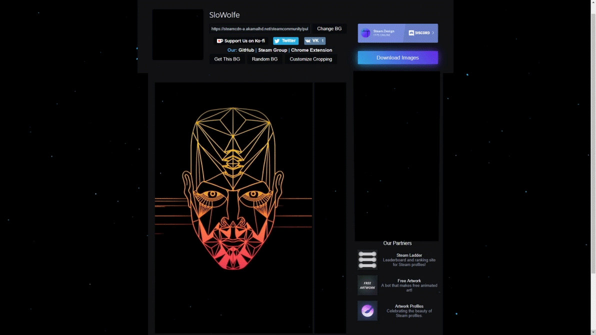 Steam Artwork Animated ( Line Face ) by mahaka11 on DeviantArt