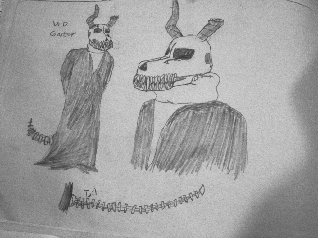 Undertale: W.D. Gaster (Redesign) by arafridi2000 on DeviantArt