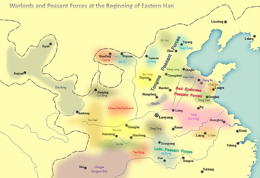 Early Eastern Han Warlords by BobHopeXIVOtherMaps on DeviantArt