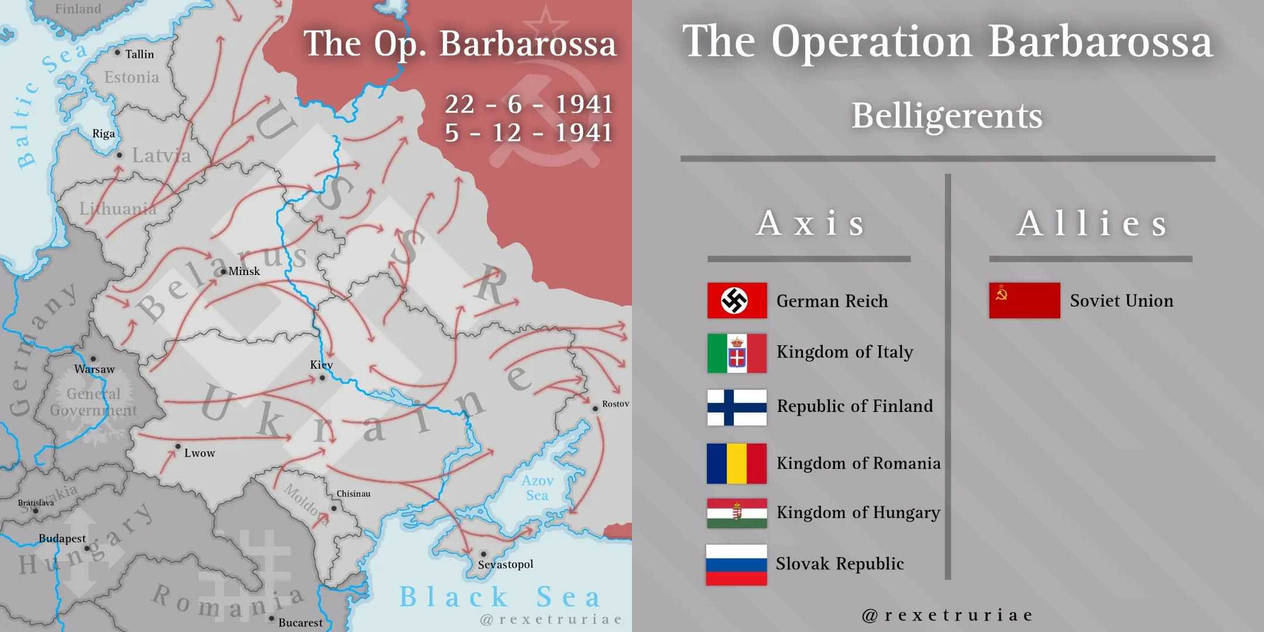 Operation Barbarossa by BobHopeXIVOtherMaps on DeviantArt