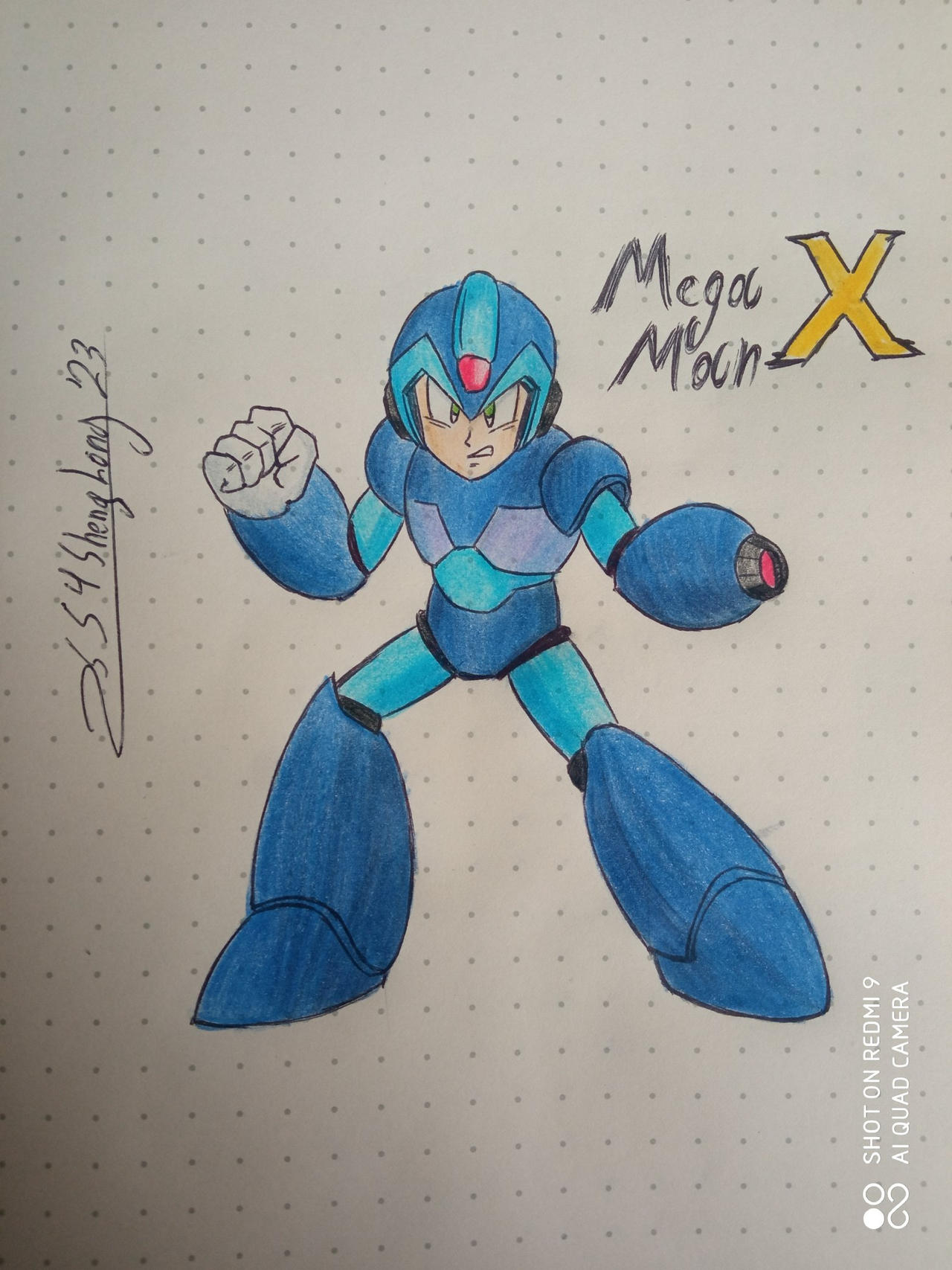 Mega Man X by MegaLinkDamon03 on DeviantArt