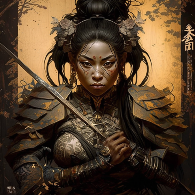 Female Samurai by ektirlili on DeviantArt