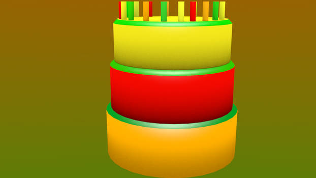 FixersChannel Birthday Cake Model