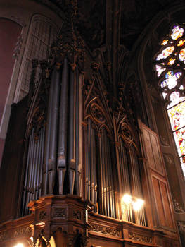 Latin Cathedral - pipe organs