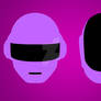 Daft Punk Wallpaper Purple