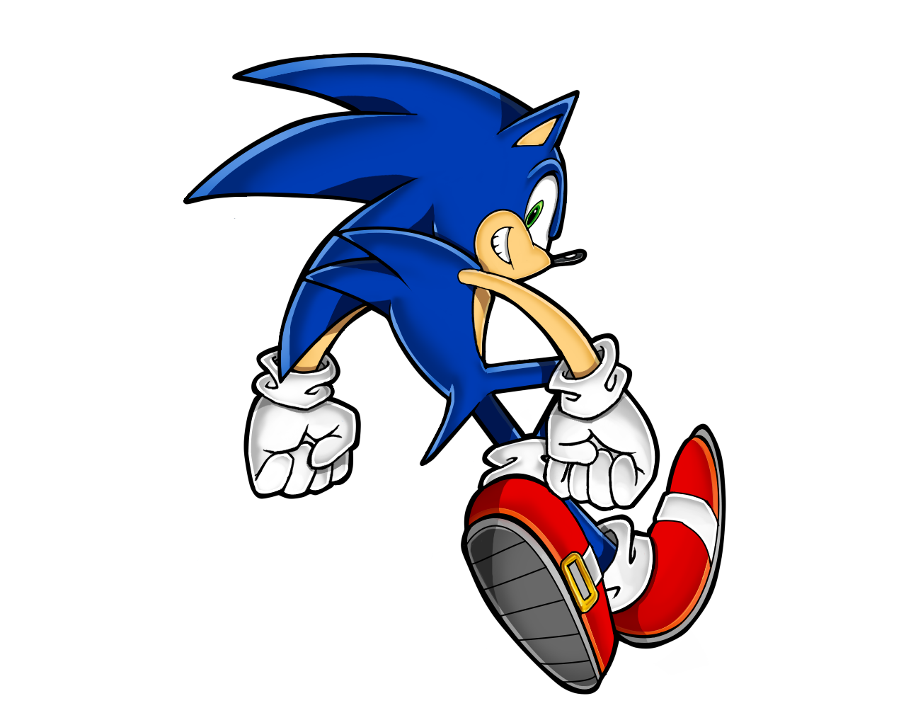 Movie Sonic in Adventure Style, Sonic Adventure Pose