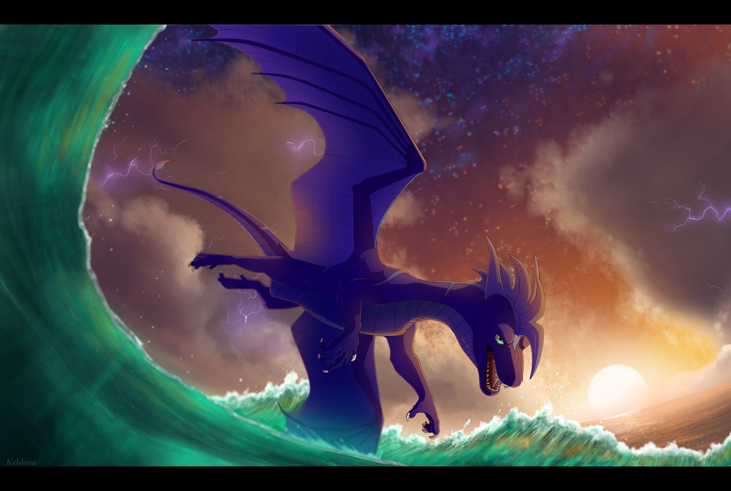 Thunderstorm Waves by Kelskora