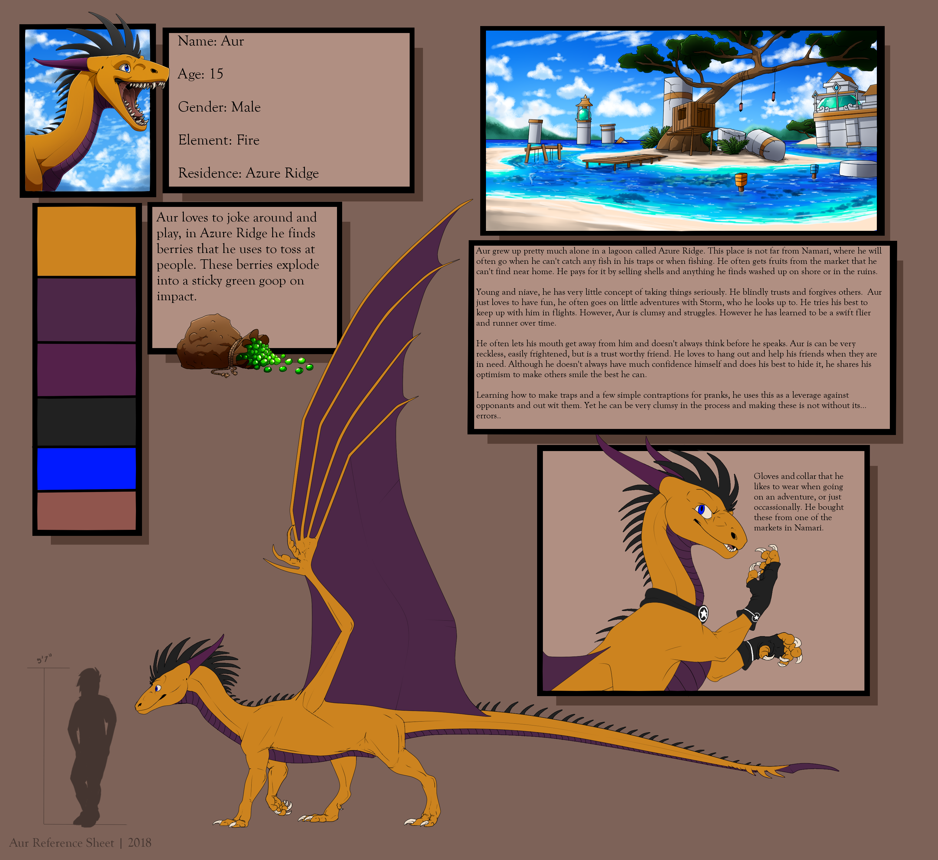 Aur Reference Sheet | 2018