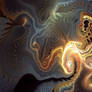 impression of a quasar