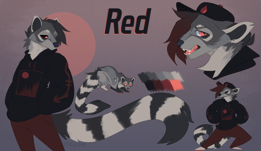 Deviantart Ringtail Red the Ringtail by waverlied on DeviantArt