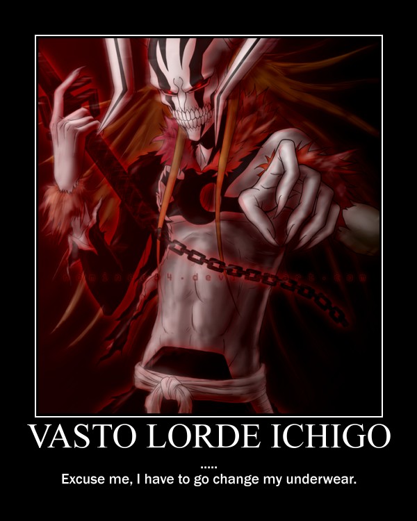 Ichigo Vasto Lorde Bleach Metal Poster Tin Plate Sign 20*30cm