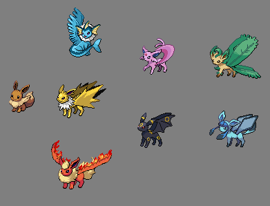 PS: Winged Eeveelutions