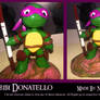 Chibi Donatello TMNT mini sculpture