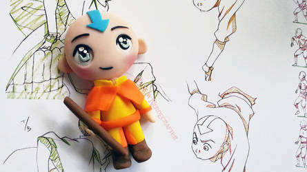 Chibi Aang (video tutorial) by NerdEcrafter