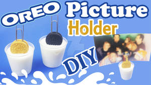 Oreo Picture Holder (tutorial video)