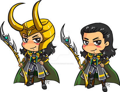 Avenger Loki finish