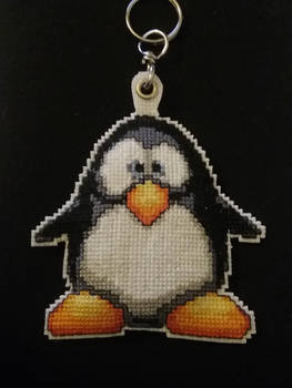 Mr. Cobblepot Penguin Keychain