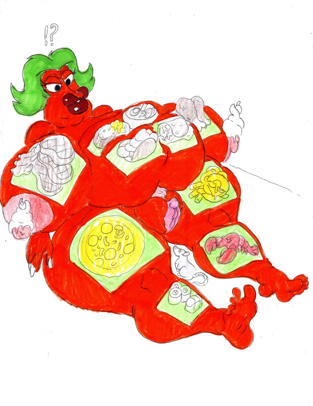 Endive Deviantart endive buffetnyotaimori by bero3000 on DeviantArt