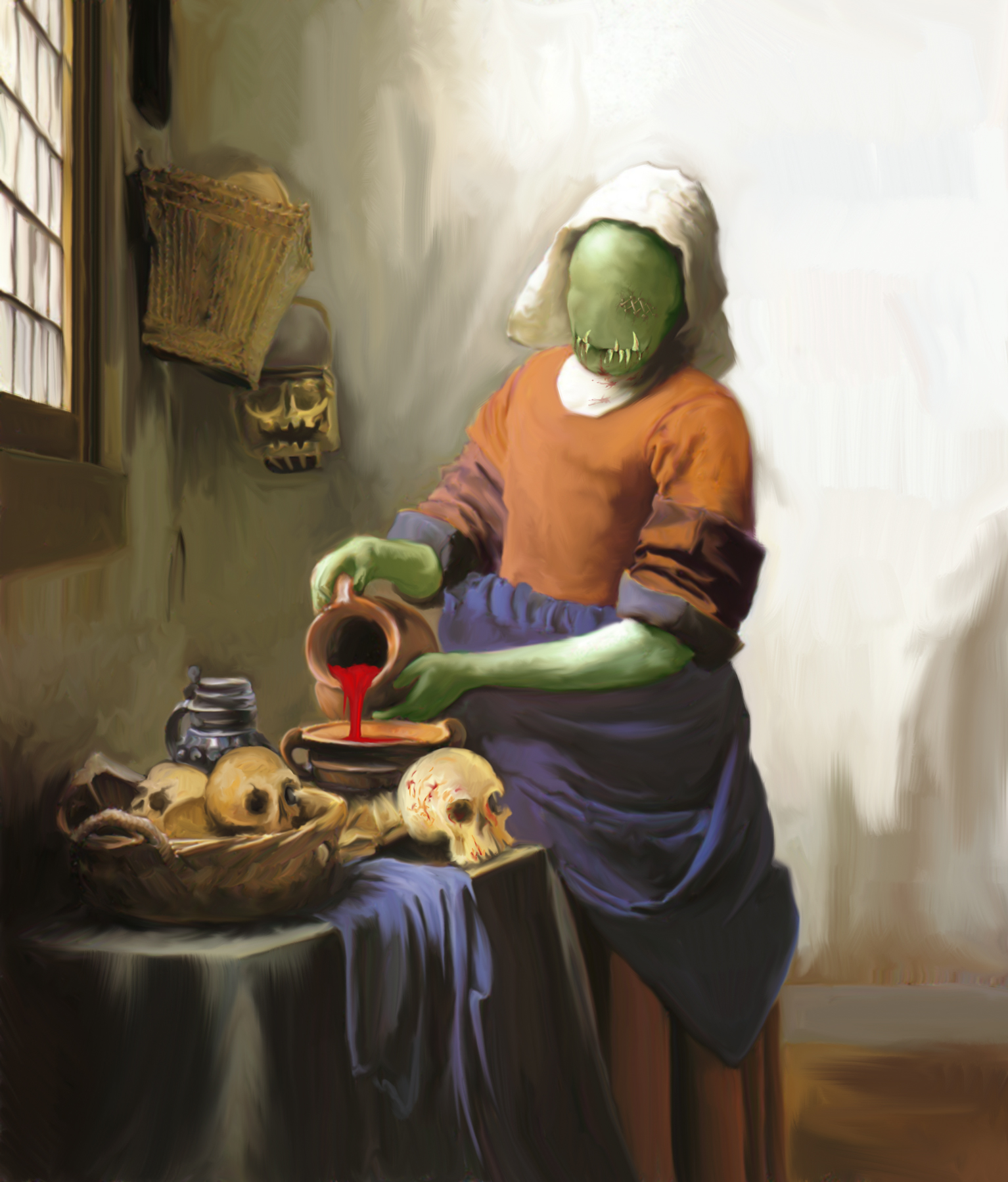 Halloween Vermeer