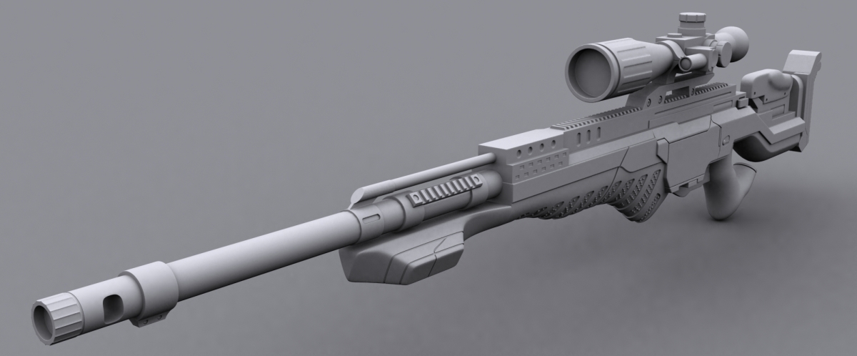 Deusex Rifle Deus EX Sniper Rifle by kubajaniak on DeviantArt