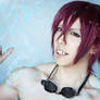 Let's race Haru! - Rin Matsuoka