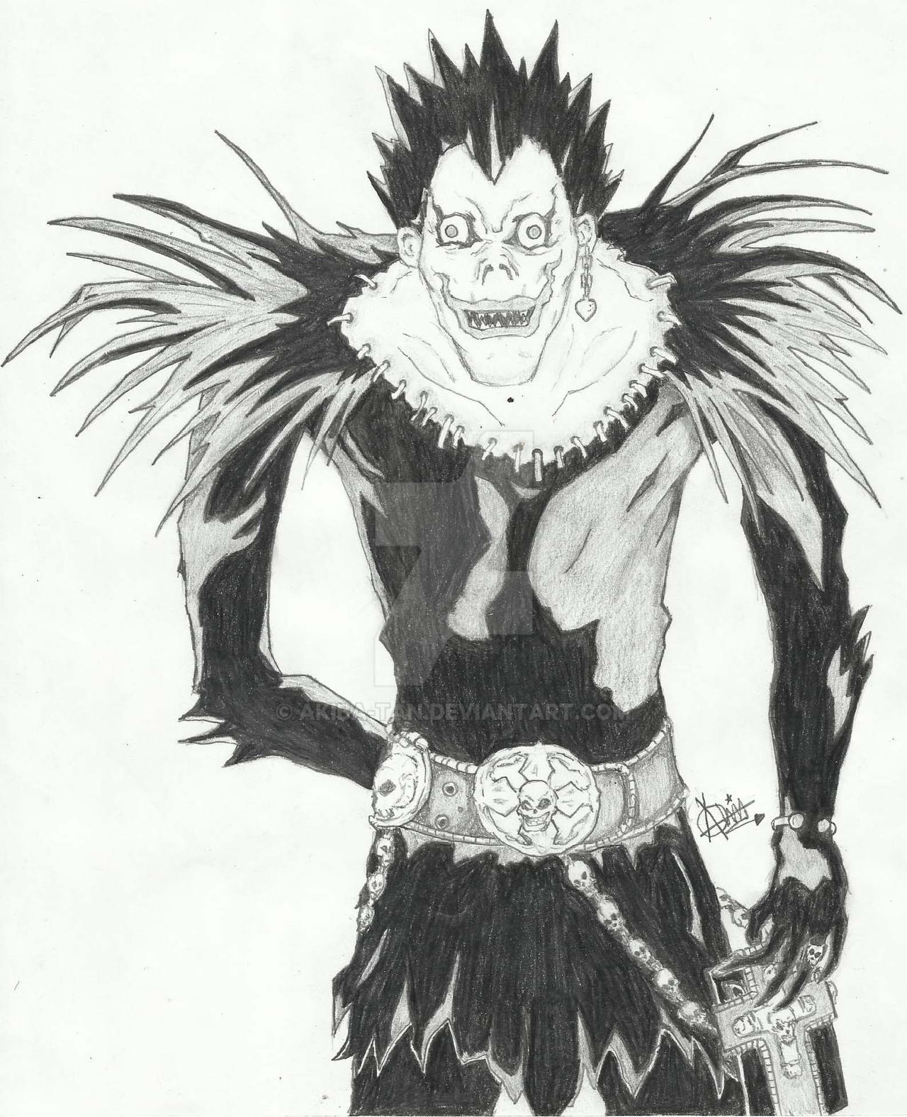 Ryuk Death Note - Fanart by Akiba-tan on DeviantArt