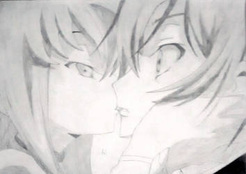 C.C. and Lelouch