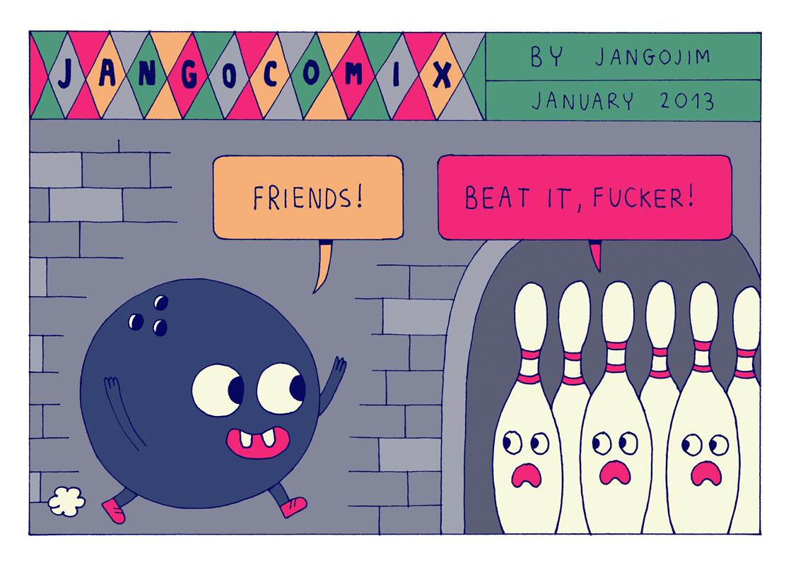 JANGO COMIX - BOWLING FRIENDS