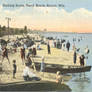 Bathing Scene, N. Beach Racine, Wisconsin