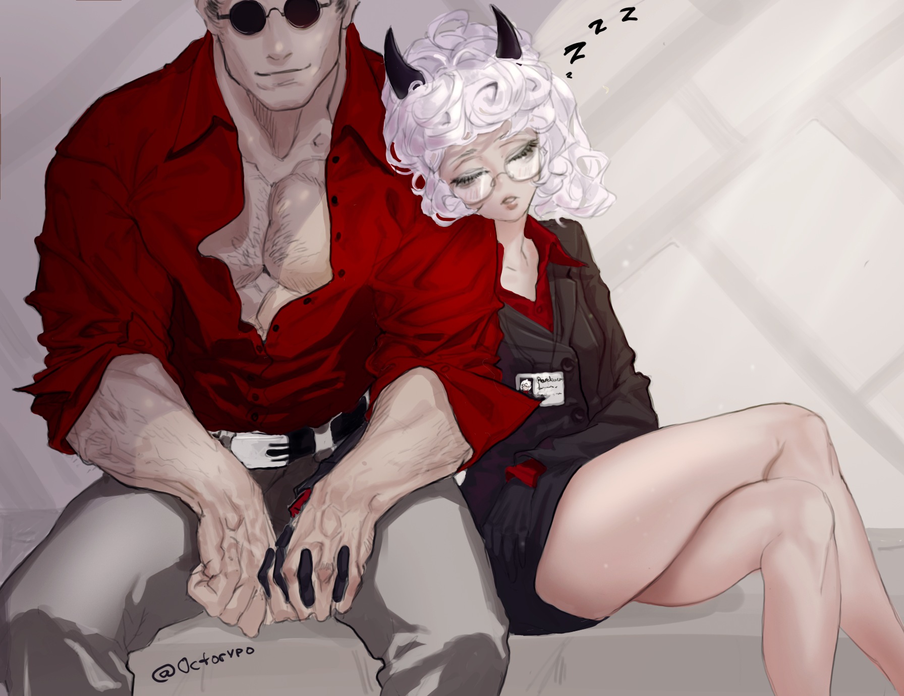 Helltaker Waybackmachine Helltaker - Moment of rest by octorypo on DeviantArt